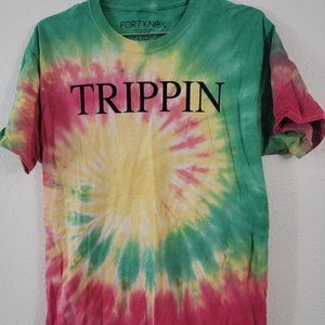 Medium Fort Knox Cotton Tie Dye Short Sleeve T Shirt